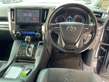 2016 TOYOTA ALPHARD 2.5 SC REG 2021 S/Bumbung Boof Boot Waranti Percuma