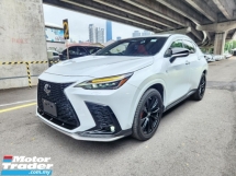 2022 LEXUS NX350 2.4 Turbo F Sport (Grade 5A Original 9,000km) Full Spec Sun Roof 360 Camera HUD DIM BSM Power Boot