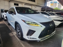 2022 LEXUS RX300 F Sport 2.0 Turbo (Grade 5A) Panoramic Roof 360 Surround Camera Head Up Display Kick Power Boot 