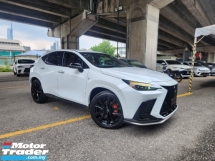 2022 LEXUS NX350 2.4 Turbo F Sport (Grade 5A Original 9,000km) Full Spec Sun Roof 360 Camera HUD DIM BSM Power Boot