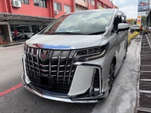 2021 TOYOTA ALPHARD 2.5 SC Registered 2022 Sunroof Modelista Kit 360