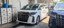 2022 TOYOTA ALPHARD 2.5 CVT S A PACKAGE TYPE BLACK GOLD 8 YEARS WARRAN
