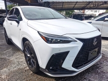 2022 LEXUS NX350 2.4 F SPORT 8 YEARS WARRANTY NO HIDDEN CHARGES