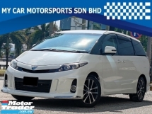 2013 TOYOTA ESTIMA 2.4 AERAS S (A) FACELIFT MPV R.CAMERA BLACK INTERI