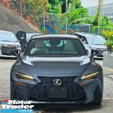 2021 LEXUS IS IS300 F-SPORT 4CAM SROOF FULL SAFE+ BSM UNREGISTER