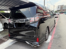 2015 Toyota Vellfire 2.5 ZG berdaftar 2018 facelift 360 Kamera 