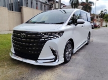 2024 TOYOTA ALPHARD 2.5 Z New Model Facelift