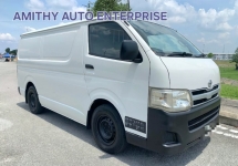 2012 TOYOTA HIACE PANEL VAN 2.5 MANUAL DIESEL GREEN ENGINE CONDITION TIPTOP WELCOME TO VIEW AND TEST DRIVE 