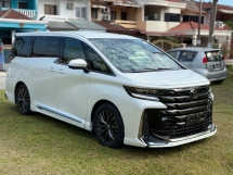2023 TOYOTA VELLFIRE 2.4 Z, brown leather, Modellista kit and exhaust
