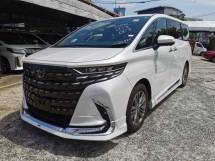 2024 TOYOTA ALPHARD Z (ORI MODELISTA KITS)MOONROOF - 7 YEARS WRNTY