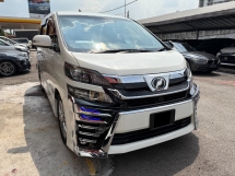 2013 TOYOTA VELLFIRE 2.4 Z金色的眼睛改头换面免费保修