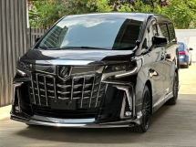 2022 TOYOTA ALPHARD 2.5 SC ORI MODELLISTA BODYKIT BSM DIM PCS LKA 