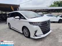 2024 TOYOTA ALPHARD 2.5 Z PANORAMIC ORI MODELLISTA SPARE TYRE NEW CAR