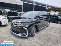 2024 TOYOTA ALPHARD 2.5 Z Full Spec Ori Modellista Bodykit Spare Tyre