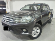 2017 TOYOTA HILUX 2017 Toyota HILUX 2.4 G VNT (A) NO PROCESSING CHARGE 1 OWNER