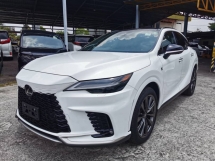 2024 LEXUS RX 350 F-SPORT (571 KM ONLY) GRADE 5A - 7 YEARS WRNTY