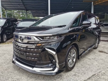 2024 TOYOTA ALPHARD Z ORI MODELISTA KITS (MOONROOF,SPARE TYRE)