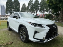 2016 LEXUS RX 200t F-Sport 2y Warranty Ori 360 Camera Sunroof