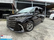 2023 TOYOTA ALPHARD Z TWIN ROOF 360 CAMERA DIM BSM POWER BOOT HUD REAR MONITOR 5AA