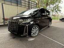 2022 TOYOTA ALPHARD 2.5 TYPE GOLD SUNROOF MOONROOF 2 POWER DOOR POWER BOOT 3 LED PROJECTOR HEADLAMPS 