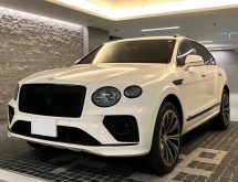 2023 BENTLEY BENTAYGA V8 AZURE BLACK/RED INTERIOR JAPAN SPEC 5A