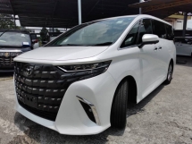 2024 TOYOTA ALPHARD 2.5 Z (MOONROOF) 19KM ONLY NEW CAR - 7 YEARS WRNTY