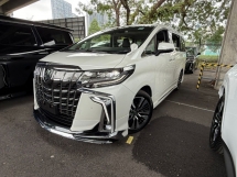 2022 TOYOTA ALPHARD 2.5 SC MODELISTA BODYKIT SUNROOF MOONROOF DIM BSM SYSTEM APPLE CAR PLAY ROOF MONITOR POWER BOOT 