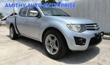 2013 MITSUBISHI TRITON 2.5 MANUAL TURBO GREEN ENGINE CONDITION TIPTOP BLACKLIST CAN LOAN DEPOSIT RENDAH FRER WARRANTY 