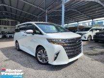 2024 TOYOTA ALPHARD Z (6A Original 30km ONLY) Head Up Display Auto Side Step Double Sun Roof Auto Parking 360 Camera DIM