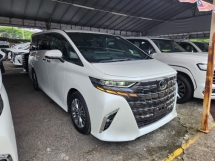 2024 TOYOTA ALPHARD Z Full Spec (5A) Auto Side Step Head Up Display (HUD) Double Sun Roof Auto Parking 360 Camera DIM