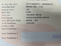 2022 MERCEDES-BENZ A250 2.0 (A) AMG CKD 29k km Rekod Perkhidmatan Penuh UW2026
