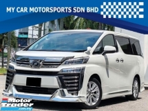 2018 TOYOTA VELLFIRE 2.5 (A) ZA LUXURY MPV / 7 SEAT / R CAMERA / 2 POWE