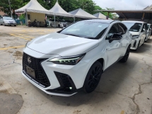 2022 LEXUS NX350 2.4 F SPORT SUV 4led 20INCH bsm pr 2ms 360 pc