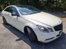 2010 MERCEDES-BENZ E-CLASS E250 Coupe 1.8 Avant Garde SPorty Premium E Class