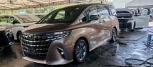 2024 TOYOTA ALPHARD 2.5Z 6A NEW CAR NO HIDDEN CHARGES