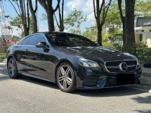 2017 MERCEDES-BENZ E-CLASS E200 AMG LINE COUPE WELL MAINTAINED
