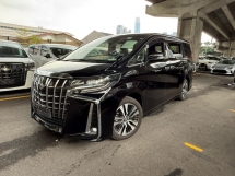 2021 TOYOTA ALPHARD 2.5 SC 3 LED PROJECTOR HEADLAMPS DIM BSM SYSTEM 27K KM 4.5B