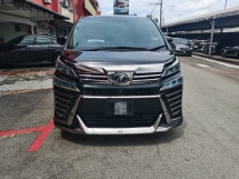 2018 TOYOTA VELLFIRE TOYOTA VELLFIRE 2.5 Z SUNROOF (A) REG 2021