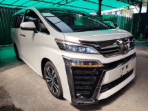 2020 TOYOTA VELLFIRE 2.5 ZG ROOF MONITOR  SUPER OFFER UNREG 20