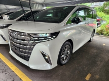 2024 TOYOTA ALPHARD 2.5 Z 7S MPV newcond CM BSM 3LED