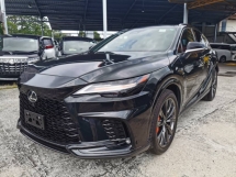 2023 LEXUS RX 350  F SPORT (GRADE 5A) 7 YEARS WARRANTY