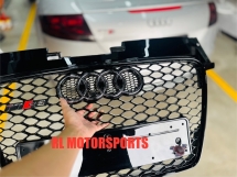 Audi TT TTRS RS MK2 chrome edition front grill grille sarung front logo rear emblem bodykit body kit cover garnish Exterior & Body Parts > Body parts 