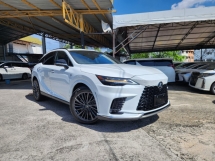 2023 LEXUS RX RX350 F Sport (5A 3,000km) Black Interior Sun Roof Auto Park 360 Camera HUD DIM BSM Kick Power Boot 