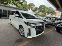 2021 TOYOTA ALPHARD 2.5 S DIM BSM SYSTEM REVERSE CAMERA 2 POWER DOORS 3 LED PROJECTOR HEADLAMPS 