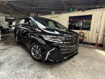 2024 TOYOTA ALPHARD 2.5 Z TWIN ROOF ROOF MONITOR 360 CAM HUD DIM BSM SYSTEM