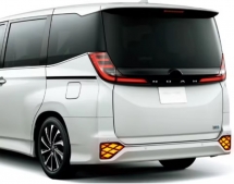 Toyota voxy noah 90 2022 2023 2024 2025 rear bumper led reflector fog lamp light foglamp foglight cover bodykit body kit Exterior & Body Parts > Lighting 