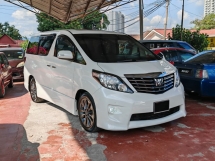 2010 TOYOTA ALPHARD REG2015 Toyota ALPHARD 2.4 H/TER SUNROOF(WARRANTY)
