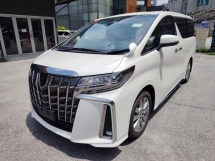 2021 TOYOTA ALPHARD 2.5 SA TYPE GOLD ROOF MONITOR PBOOT UNREG 21 