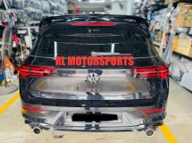 Volkswagen Golf mk8 TSI GTI R line CS rear roof top spoiler lip ducktail bodykit body kit Exterior & Body Parts > Car body kits 