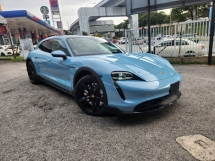 2024 PORSCHE TAYCAN 4S Baby Blue Full Spec (5 Year Warranty) PCSB BOSE P/Roof Sport Chrono Ambient Light Sport Sound 